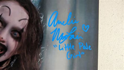 AMELIE McLAIN Signed 8x10 Photo Little Pale Girl TERRIFIER 2 Autograph – HorrorAutographs.com