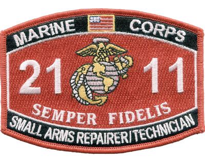 4.5" MARINE CORPS MOS 2111 SMALL ARMS REPAIRER TECHNICIAN EGA ...