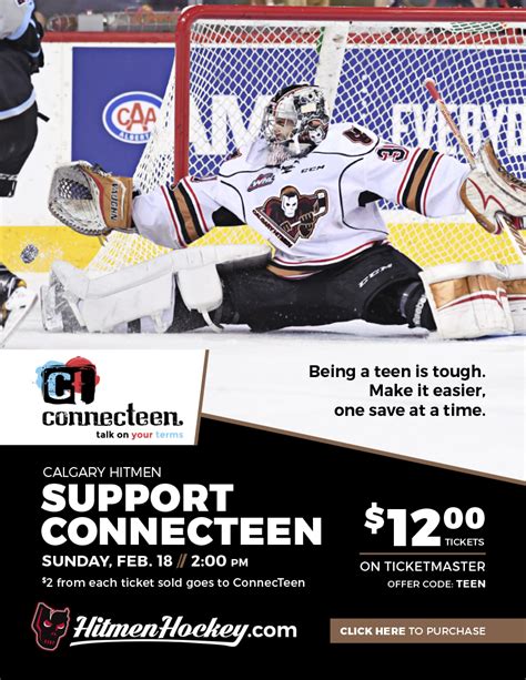 Calgary Hitmen Tickets Now on Sale! - ConnecTeen