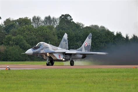 Polish MiG-29 stock image. Image of mikoyan, fighter - 13027887