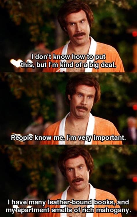 Funny Ron Burgundy Quotes. QuotesGram