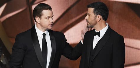 Matt Damon Mocks Jimmy Kimmel’s Emmys 2016 Loss (Video) | 2016 Emmy ...