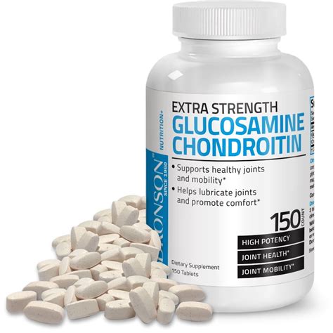 Glucosamine 1500 mg and Chondroitin 1200 mg EXTRA STRENGTH JOINT ...