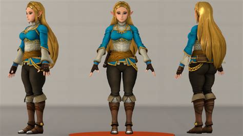 SFMLab • Hyrule Warriors Zelda (BOTW Costume)