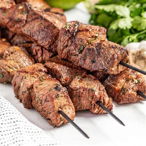 Easy Marinated Beef Kabobs