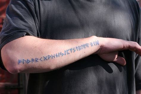 Futhark | Viking tattoo sleeve, Rune tattoo, Elder futhark tattoo