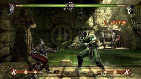 Mortal Kombat 9 Reptile Fatalities