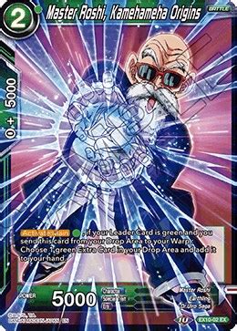 Master Roshi, Kamehameha Origins - Expansion Deck Box Set 10: Namekian ...