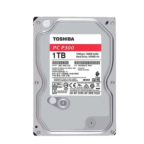 TOSHIBA 2TB 7200RPM HARD DISK – Clipdata