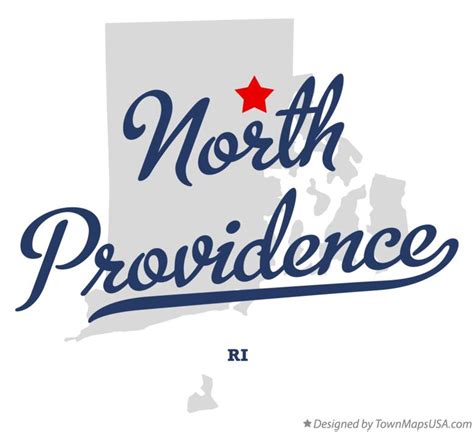 Map of North Providence, RI, Rhode Island