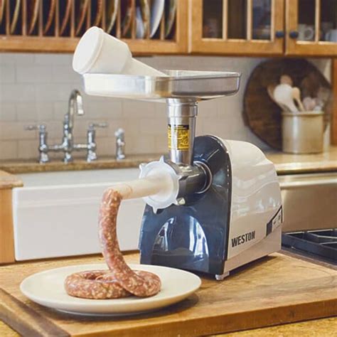 WESTON #8 HEAVY DUTY ELECTRIC MEAT GRINDER & SAUSAGE STUFFER - Camofire Discount Hunting Gear ...