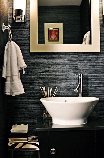 LiveLaughDecorate: Powder Room - From Inspiration to Reality Wallpaper For Small Bathrooms ...