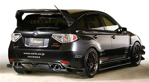 Varis '09 Version Aero Kit for 2007-14 Subaru WRX STi Hatchback [GRB ...