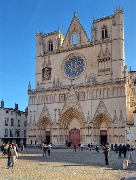 Medieval Lyon Cathedral · Free Stock Photo