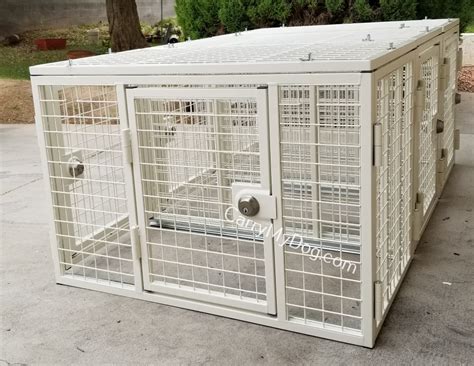 Heavy Duty Dog Crate - Collapsible - Indestructible - Steel