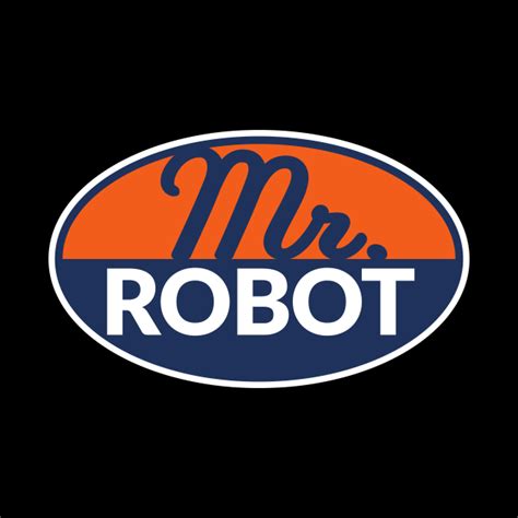 Mr Robot Alternate Oval Logo - Mr Robot - Phone Case | TeePublic