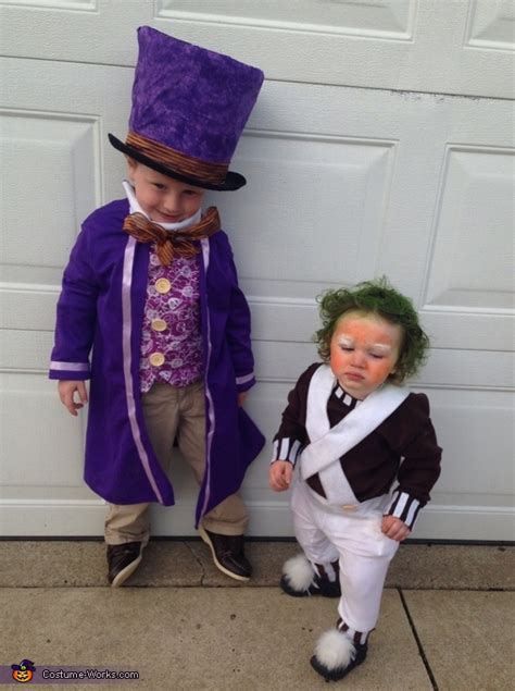 Willy Wonka and Oompa Loompa Costumes