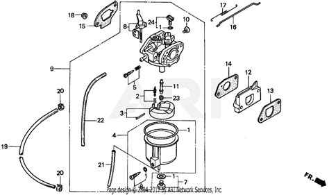 Honda 1000 Generator Parts List