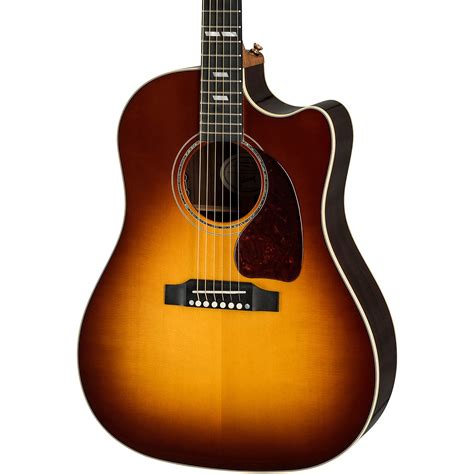 Gibson J-45 Modern Rosewood Acoustic-Electric Guitar Rosewood Burst ...