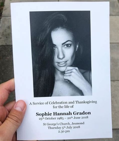 Love Island star Sophie Gradon laid to rest as friends and loved ones ...