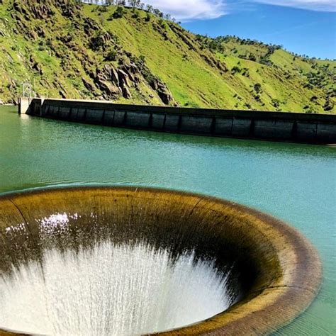 Monticello Dam Morning Glory Spillway – Napa, California - Atlas Obscura