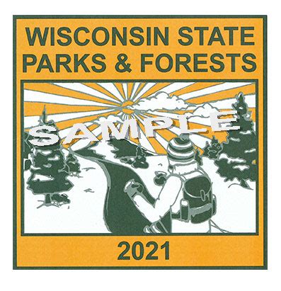 2021 WI State Park Sticker Design Winner Released - OnFocus