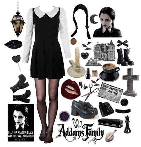 Wednesday Addams Outfit | ShopLook | Wednesday addams outfit, Wednesday ...