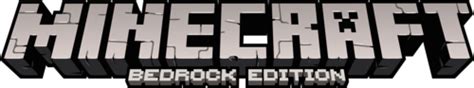 Minecraft Bedrock Logo Transparent : Minecraft bedrock edition for mac.