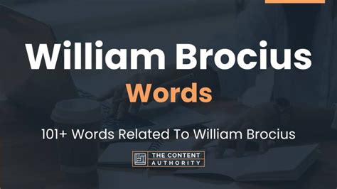 William Brocius Words - 101+ Words Related To William Brocius