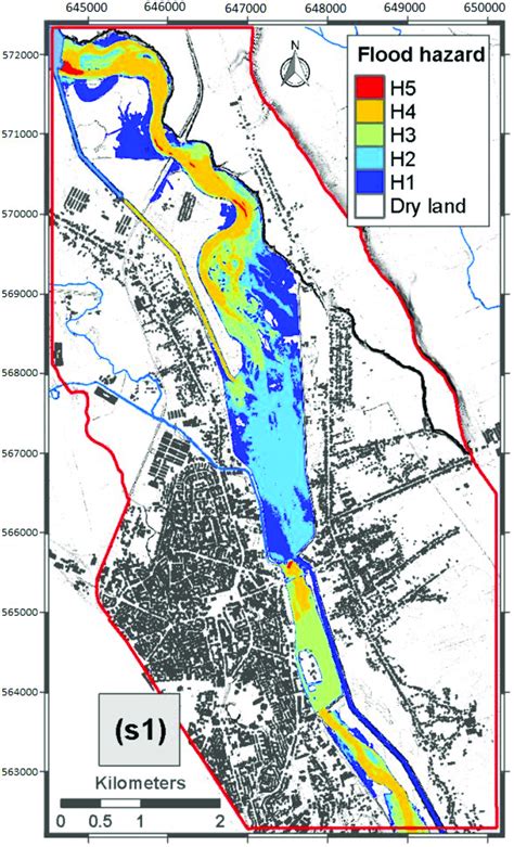 Flood Hazard Map India