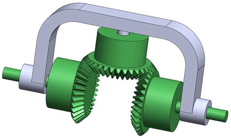 Differential Gear Box Animation