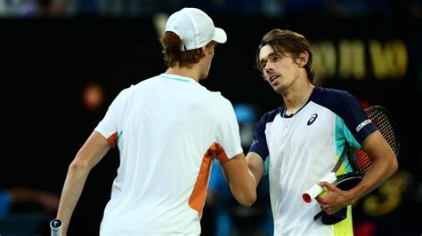 Alex de Minaur falls short against rising Italian star Jannik Sinner ...