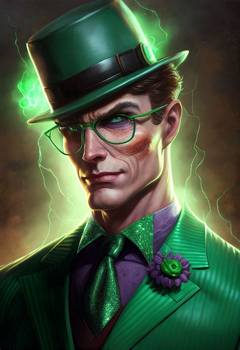 The Riddler - Gotham Universe by SonLenonidas on DeviantArt