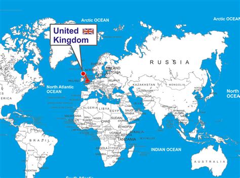 United Kingdom Location Map | World map