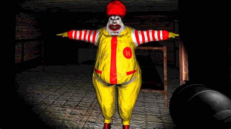 SCARY RONALD MCDONALD IS AFTER ME! MCDONALD'S MASSACARE HORROR GAME (RONALD MCDONALD.EXE) - YouTube