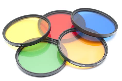 Free Stock Photo 12156 Five isolated color contrast lenses | freeimageslive