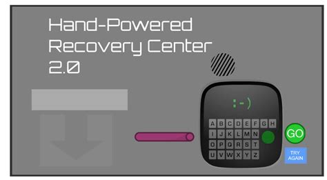 Hand-Powered Recovery Center 2.0 by FlashlightPPT2onDA on DeviantArt