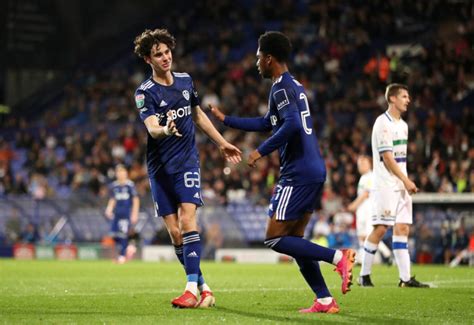 Leeds United teen Archie Gray sets EFL Trophy record v Tranmere