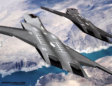 Lockheed Martin - Sixth Generation Fighter by RodrigoAvella | Stealth aircraft, Airplane fighter ...