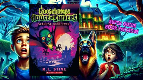 Book Trailer: Goosebumps House of Shivers: Scariest. Book. Ever. by RL Stine The |Middle School ...