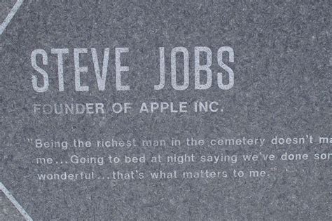 Steve Jobs Grave Site