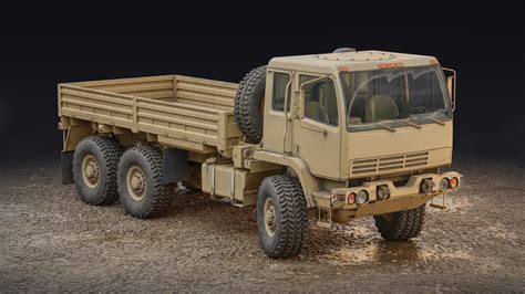 Oshkosh LMTV Military Truck - FlippedNormals