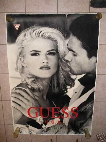 Rare ANNA NICOLE SMITH GUESS Poster HUGE!!!! 48"X70 | #22313242