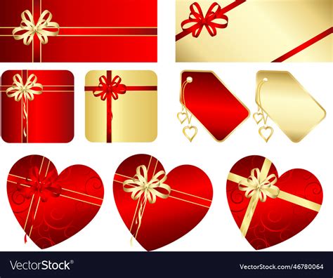 Gifts and labels Royalty Free Vector Image - VectorStock