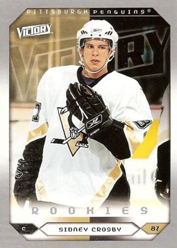 Sidney Crosby Rookie Cards Ranked and What's Most Valuable