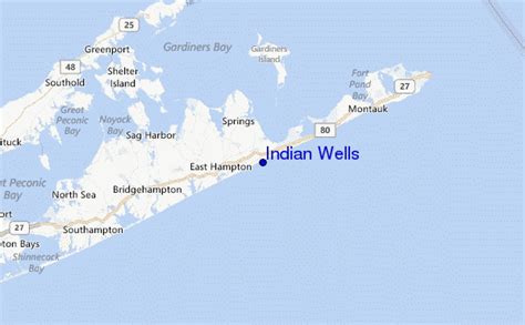 Indian Wells Previsiones de Olas e Boletín de Surf (Long Island NY, USA)