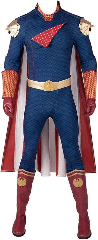 Amazon.com: Mens Homelander Costume, TV Series Season 1 Cosplay ...