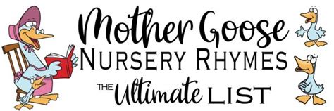 Mother Goose Nursery Rhymes - Complete Index - Laptime Songs