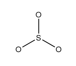 What is the molecular geometry of sulfite ion SO$_3$ $^{2-}$ | Quizlet