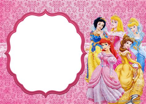 Free Printable Disney Princess Invitation Templates | | Download Hundreds FREE PRINTABLE ...